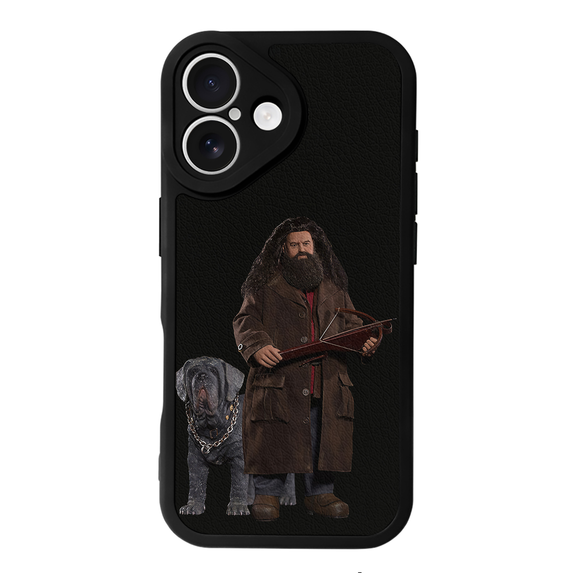 （画像用） Harry Potter ハリー・ポッターシリーズ 【iPhone 16シリーズ対応】シリコンスマホケース（レザー調） 材質：シリコン